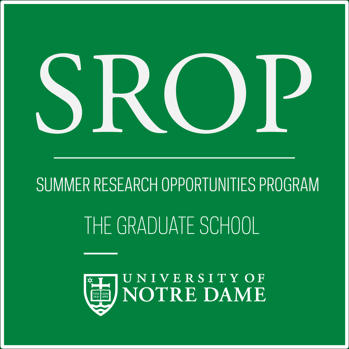 summer research opportunities program (srop)